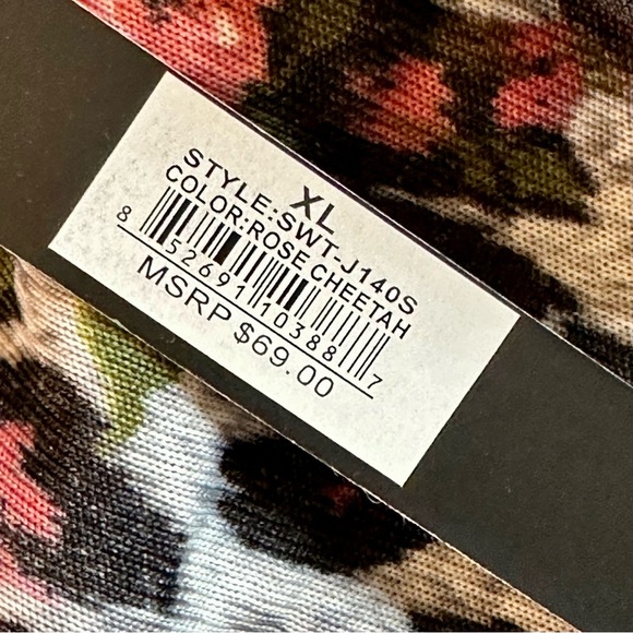 NWT Catherine Malandrino Rose Cheetah Print Set - Picture 5 of 6